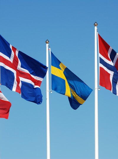 Nordiske Flagg Bilde