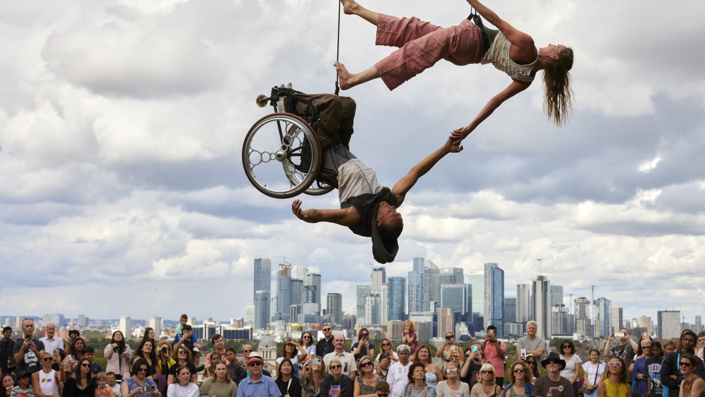The Air Between Us Greenwich Docklands International Festival 2023 David Levene