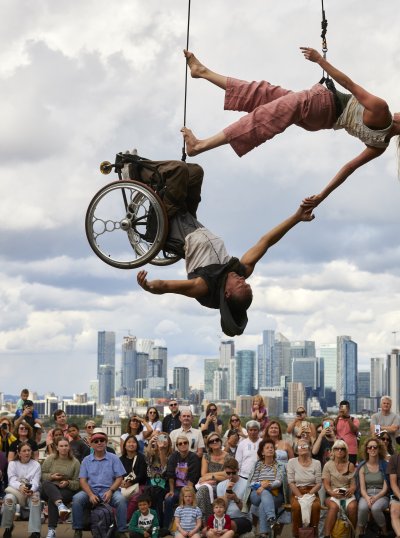 The Air Between Us Greenwich Docklands International Festival 2023 David Levene