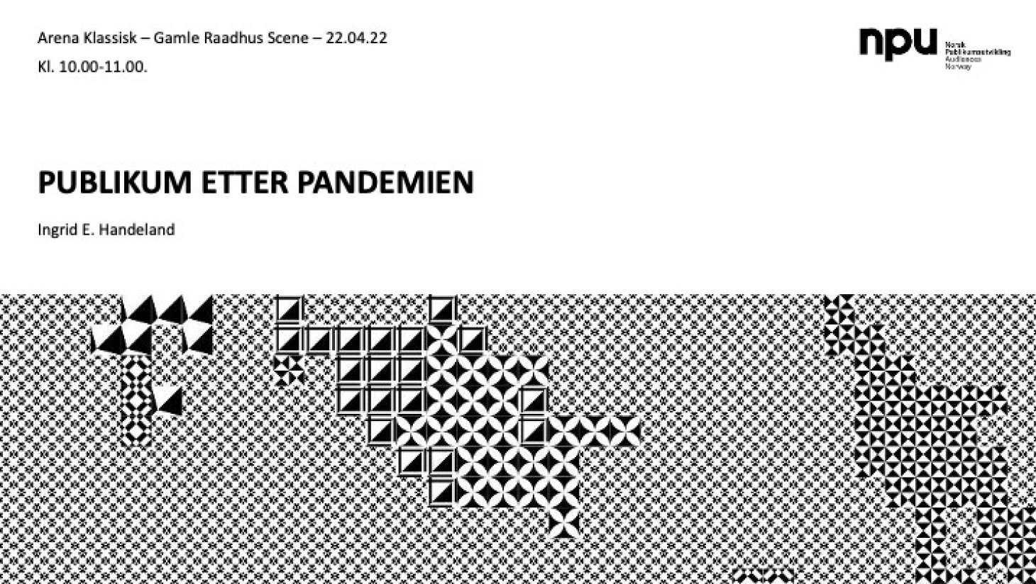 Publikum etter pandemien Klassisk